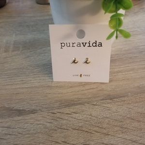 Pura Vida Wave Earrings